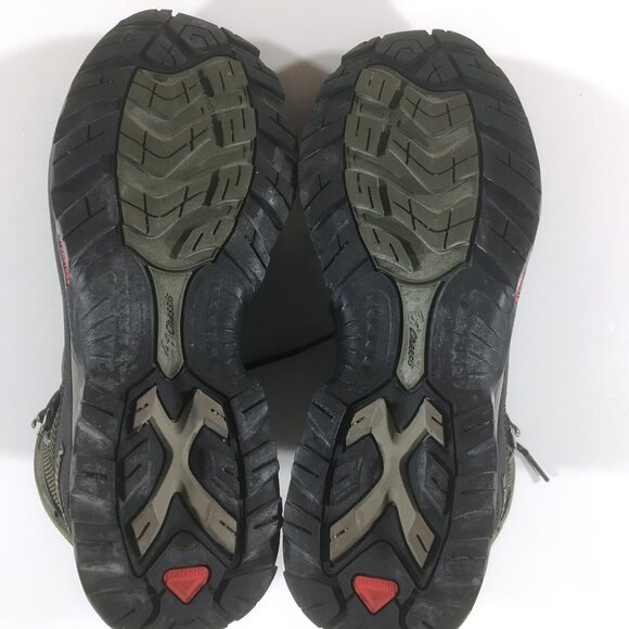 Salomon Quest 4D GTX Waterproof Hiking Boots Mens Size 9 Gray 128653 - Picture 7 of 10